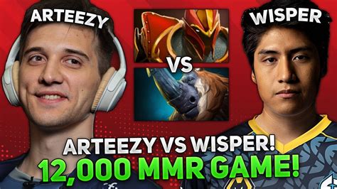 Arteezy getting cliffteezy by Wisper's Magnus .